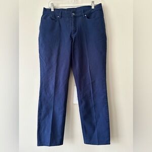 Escada Trina Blue Career Wear Dress Pants Size 40 (US Size Medium) Office